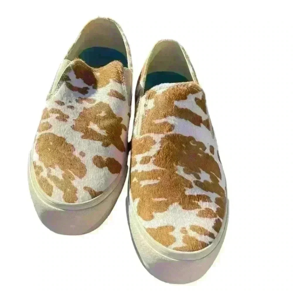 SeaVees Baja Platform Mulholland Cowhide Sneakers Women's Size 9.5 EUC